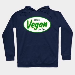 Veganism saves Lives Healthy Green and Lean Hoodie